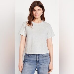Old Navy - Crew Neck Crop T-Shirt